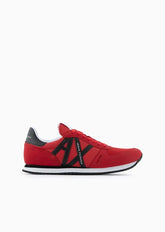 Tenis Men Red Black Armani Exchange Tenis